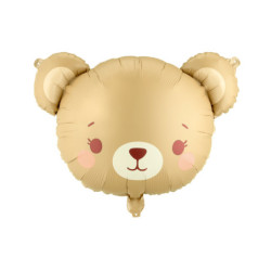 Foil balloon Bear, 56x40 cm, mix