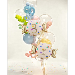 Foil balloon Candy ''3'', 61x37 cm, mix Foil balloon Candy ''3'', 61x37 cm, mix