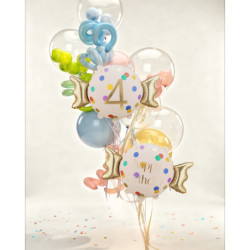 Foil balloon Candy ''4'', 61x37 cm, mix Foil balloon Candy ''4'', 61x37 cm, mix