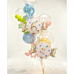 Foil balloon Candy ''6'', 61x37 cm, mix Foil balloon Candy ''6'', 61x37 cm, mix