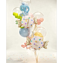 Foil balloon Candy ''7'', 61x37 cm, mix