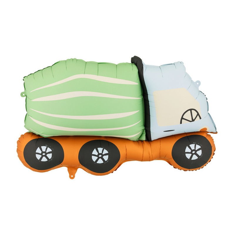 Foil balloon Concrete Mixer, 81x48 cm, mix Foil balloon Concrete Mixer, 81x48 cm, mix