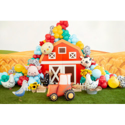 Standing foil balloon Tractor, 72x63.5 cm, mix