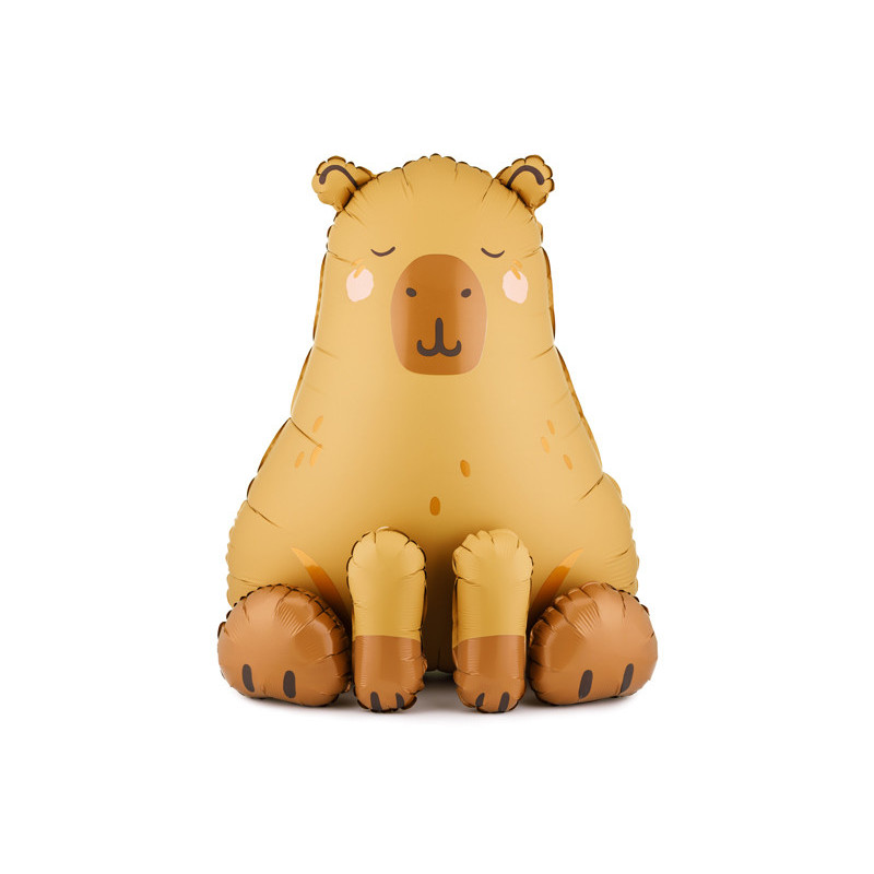 Foil balloon Capybara, 63x80 cm, mix Foil balloon Capybara, 63x80 cm, mix