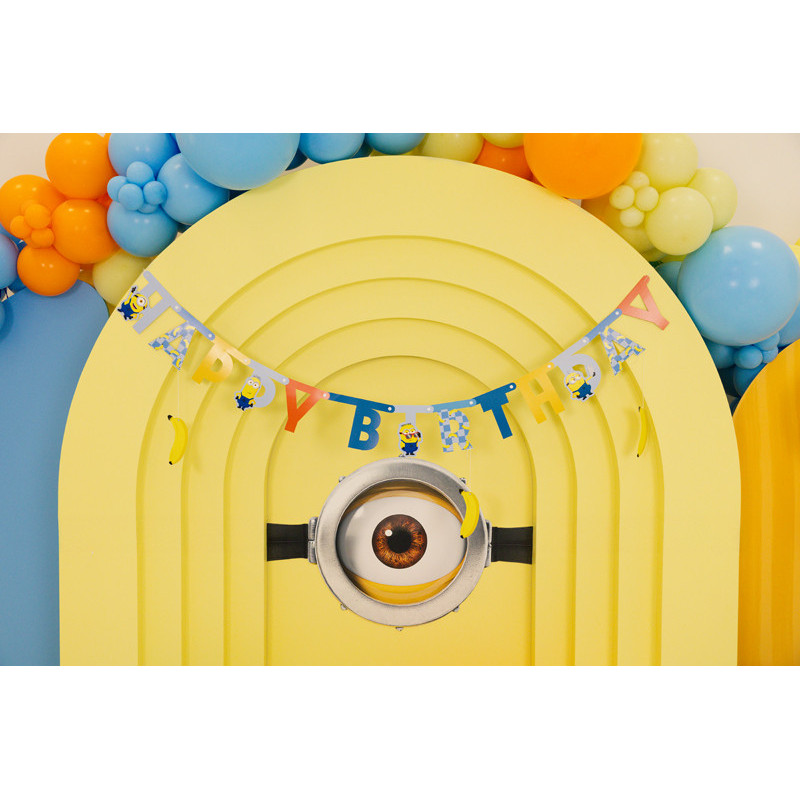 Banner Happy Birthday Minions, 50x153 cm Banner Happy Birthday Minions, 50x153 cm