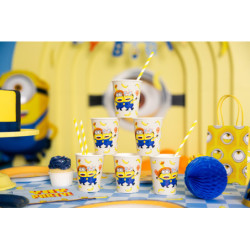 Cups Minions, 250 ml, mix (1 pkt / 6 pc.) Cups Minions, 250 ml, mix (1 pkt / 6 pc.)