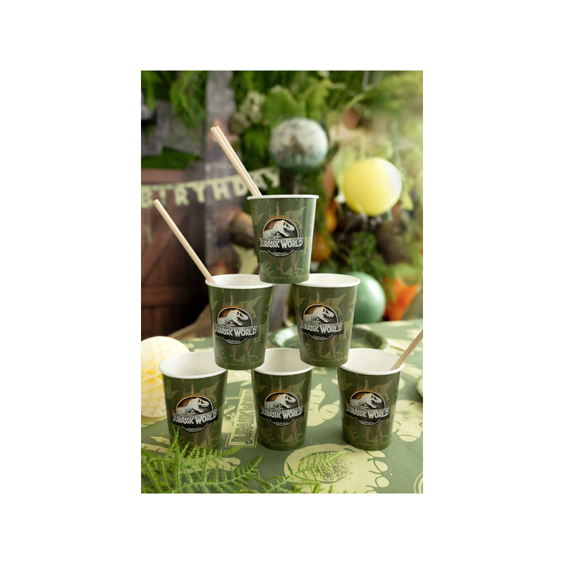 Cups Jurassic World, 250 ml, mix (1 pkt / 6 pc.)