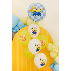 Strong Balloons 30 cm, Minions, mix (1 pkt / 6 pc.)