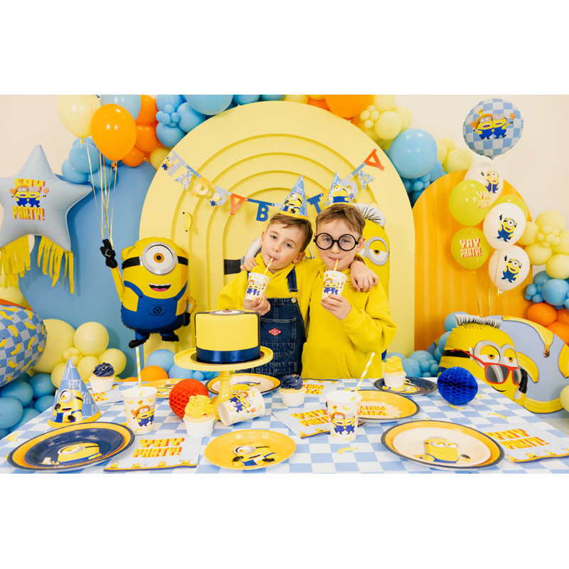 Strong Balloons 30 cm, Minions, mix (1 pkt / 6 pc.)