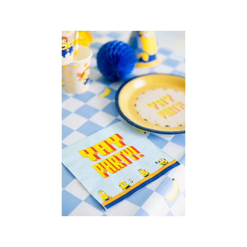 Napkins Minions, 33x33 cm, mix (1 pkt / 20 pc.) Napkins Minions, 33x33 cm, mix (1 pkt / 20 pc.)