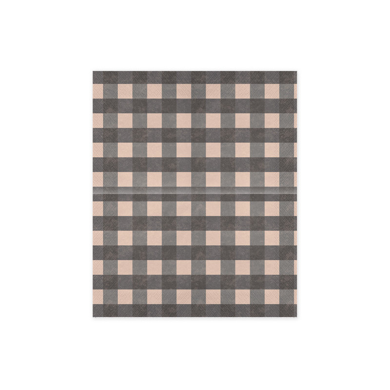 Checkered napkins, 33x40 cm, mix (1 pkt / 20 pc.) Checkered napkins, 33x40 cm, mix (1 pkt / 20 pc.)