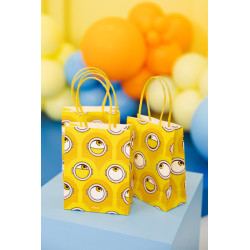 GIft bags Minions, 12x15.5x6 cm, yellow (1 pkt / 6 pc.) GIft bags Minions, 12x15.5x6 cm, yellow (1 pkt / 6 pc.)