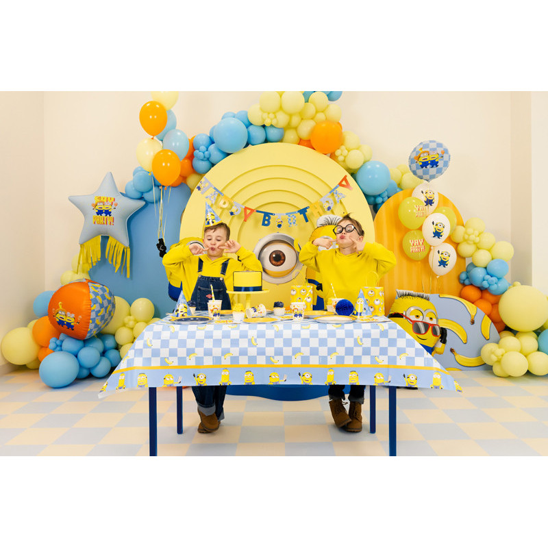 GIft bags Minions, 12x15.5x6 cm, yellow (1 pkt / 6 pc.) GIft bags Minions, 12x15.5x6 cm, yellow (1 pkt / 6 pc.)