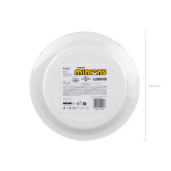 Paper plates Minions, 23 cm, mix (1 pkt / 6 pc.)