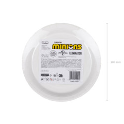 Paper plates Minions, 18 cm, mix (1 pkt / 6 pc.)