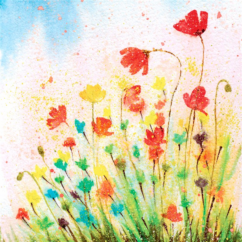 20 stk. Kaffeservietter Blomstereng Flerfarvet 24x24 cm 20 stk. Kaffeservietter Blomstereng Flerfarvet 24x24 cm