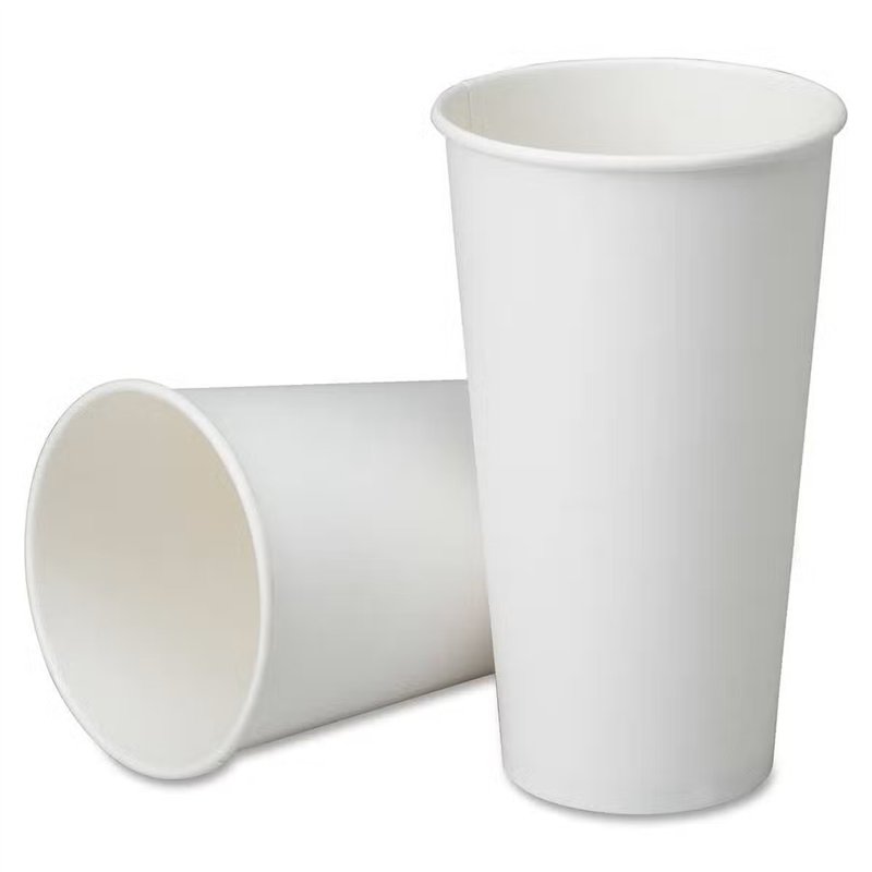 50 stk. Papkrus B&aelig;redygtig Hvid &ndash; Elegant 400 ml Milj&oslash;venlig Kollektion
