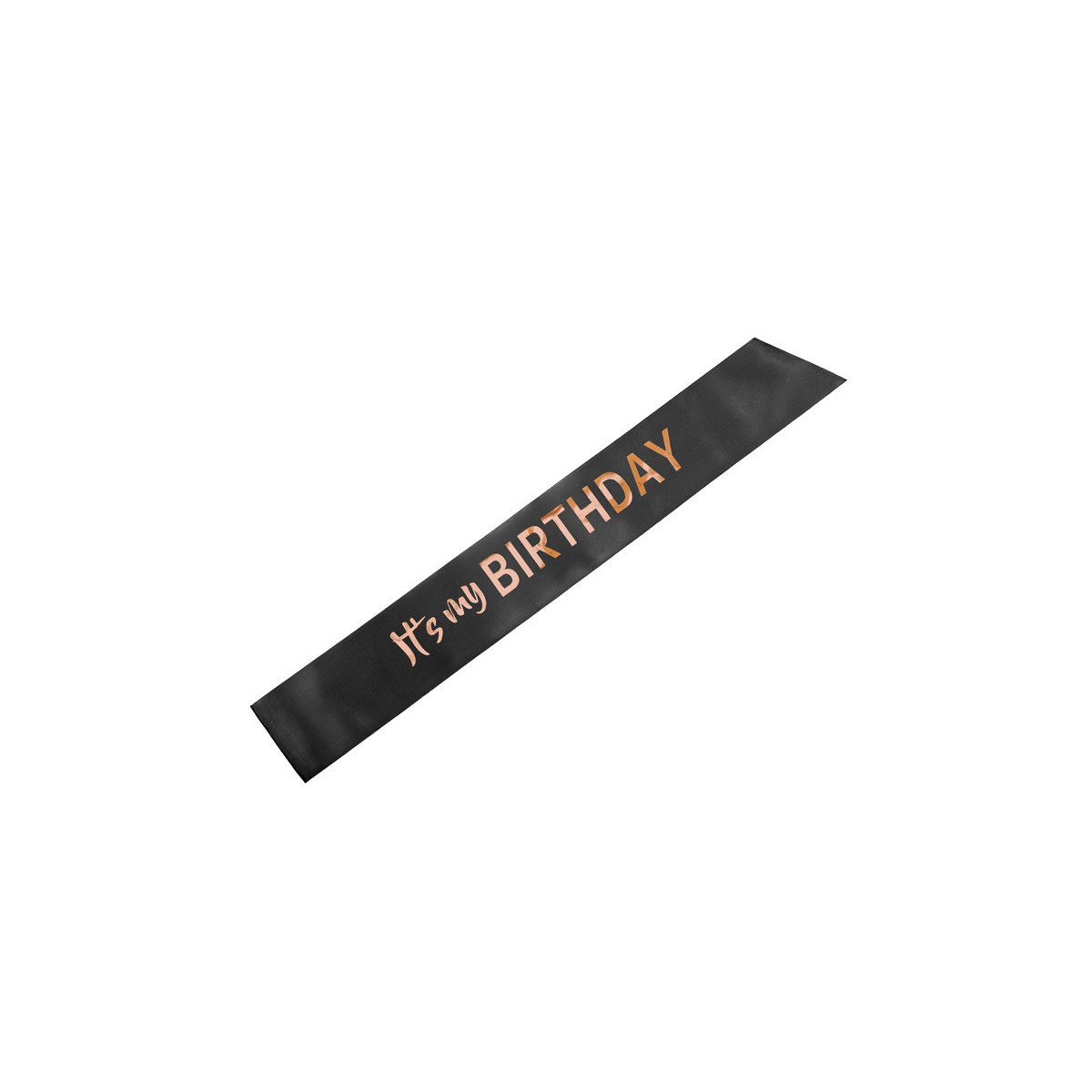Sash It's my birthday, 79x9.4, black Sash It's my birthday, 79x9.4, black