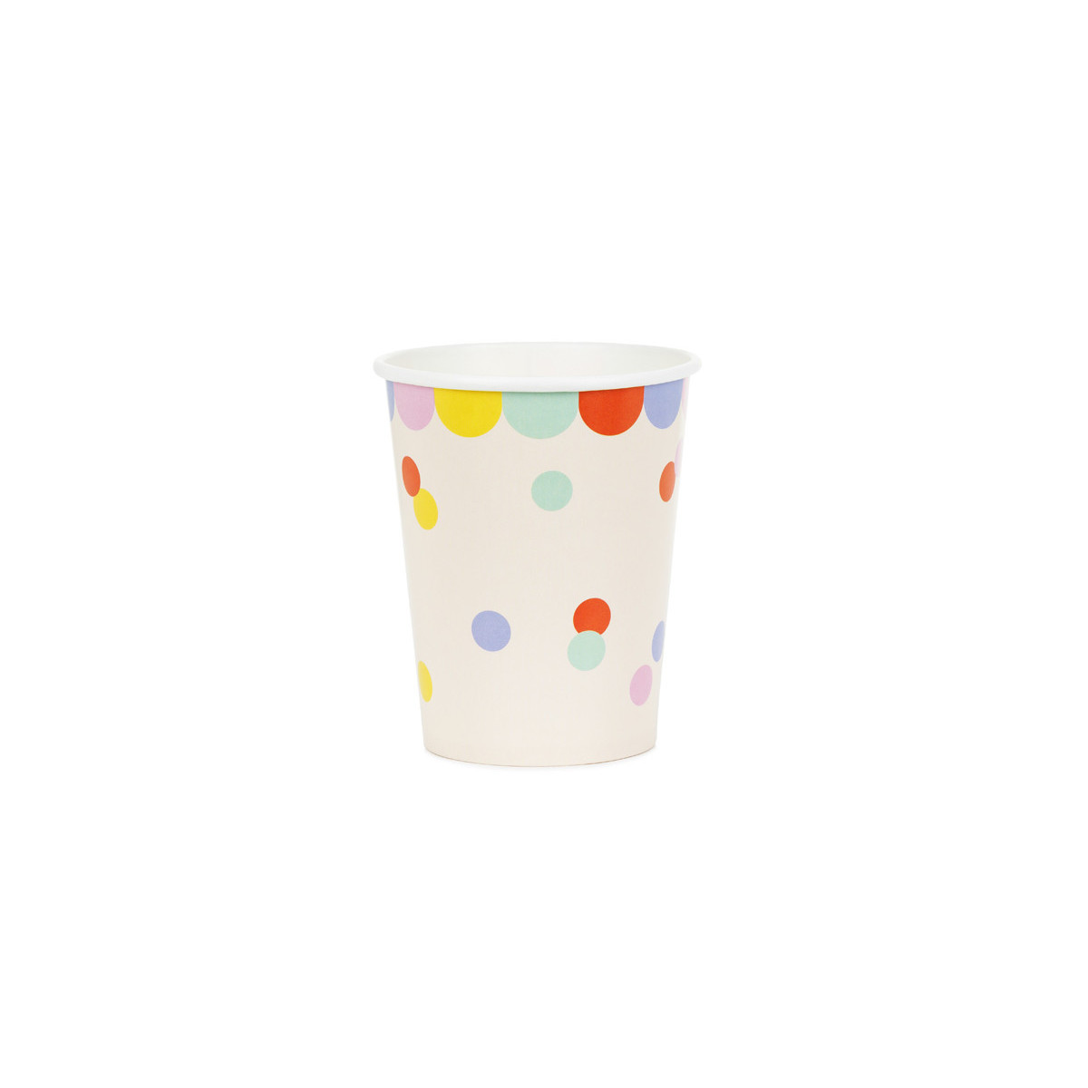 Cups Confetti, 220 ml, mix (1 pkt / 6 pc.) Cups Confetti, 220 ml, mix (1 pkt / 6 pc.)