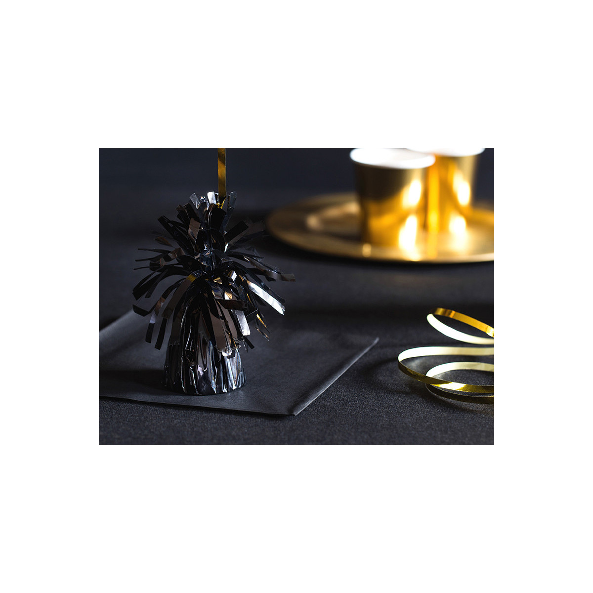 Foil balloon weight, black