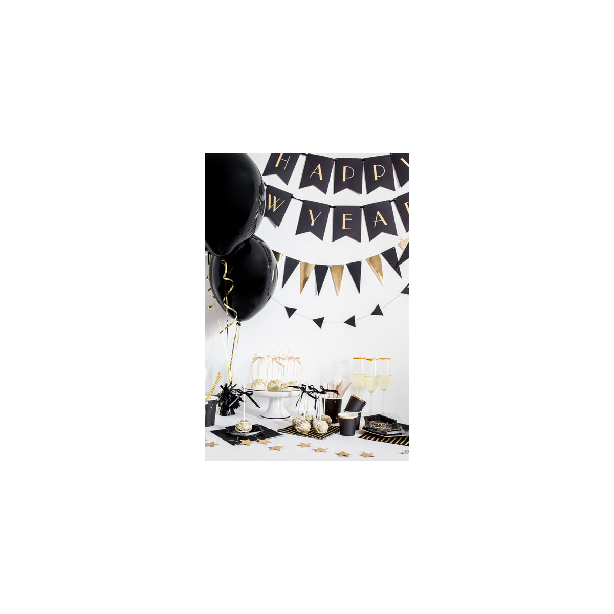 Foil balloon weight, black