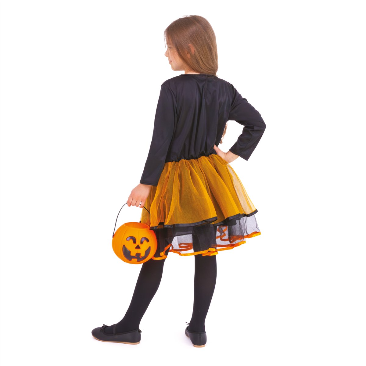 Halloween Græskarkjole 120-130 cm Halloween Græskarkjole 120-130 cm
