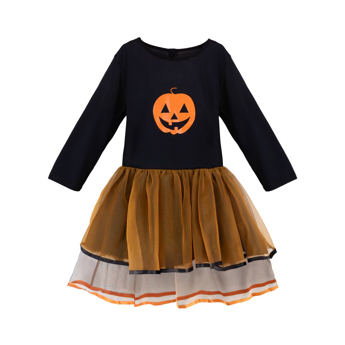Halloween Græskarkjole 120-130 cm Halloween Græskarkjole 120-130 cm
