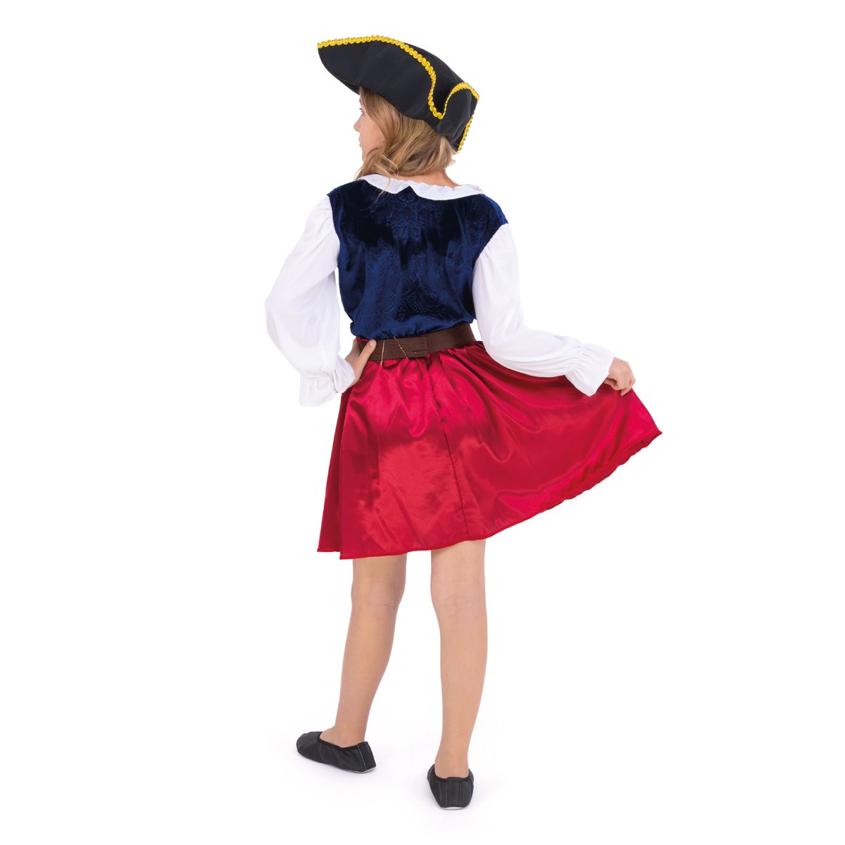 Piratkostume komplet s&aelig;t 110-120 cm