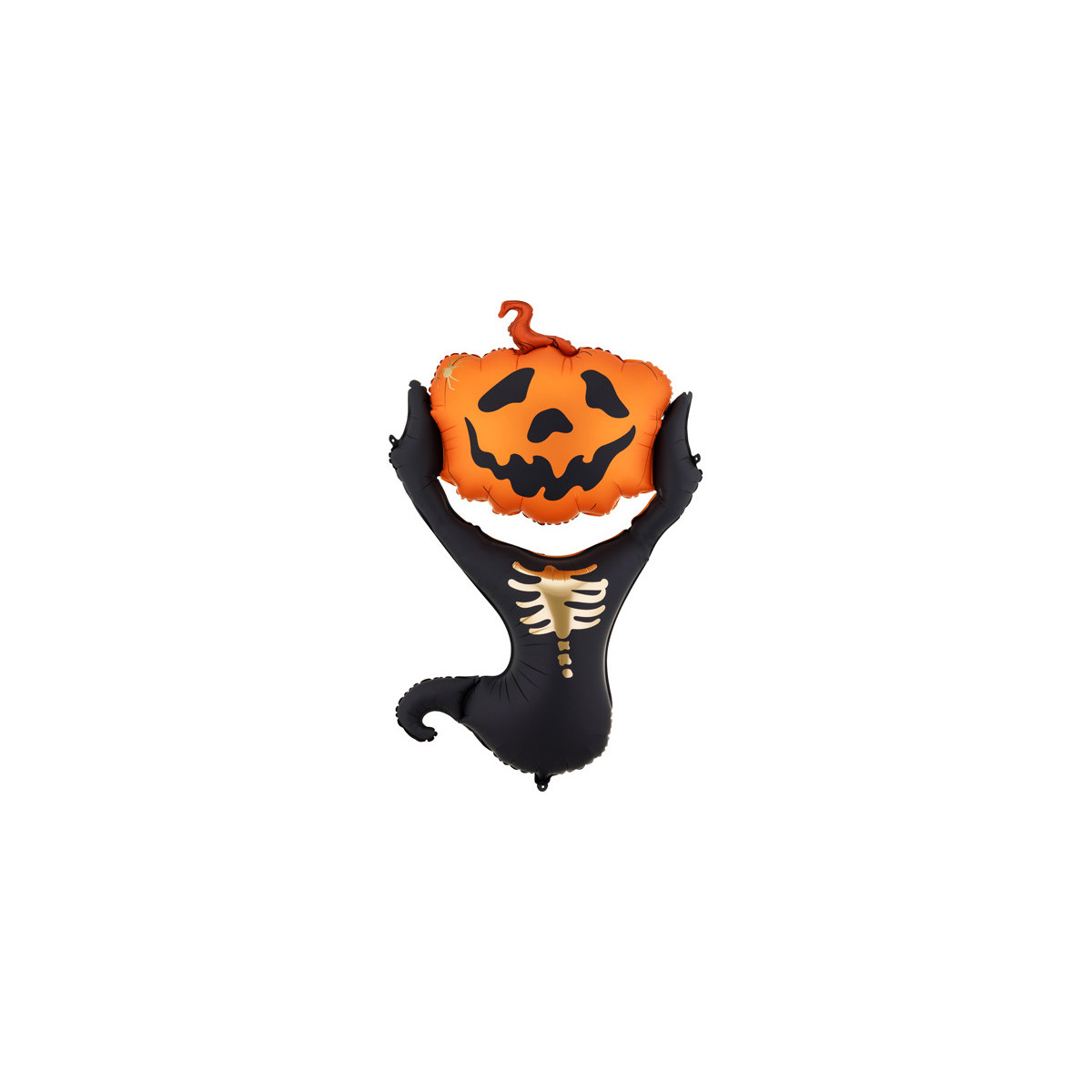 Foil balloon Scarecrow, 60x100 cm, black and orange Foil balloon Scarecrow, 60x100 cm, black and orange