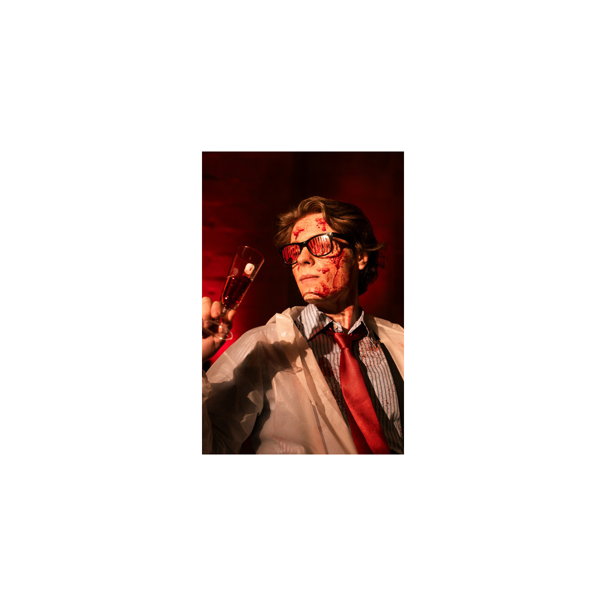 Blood Drip Glasses, mix