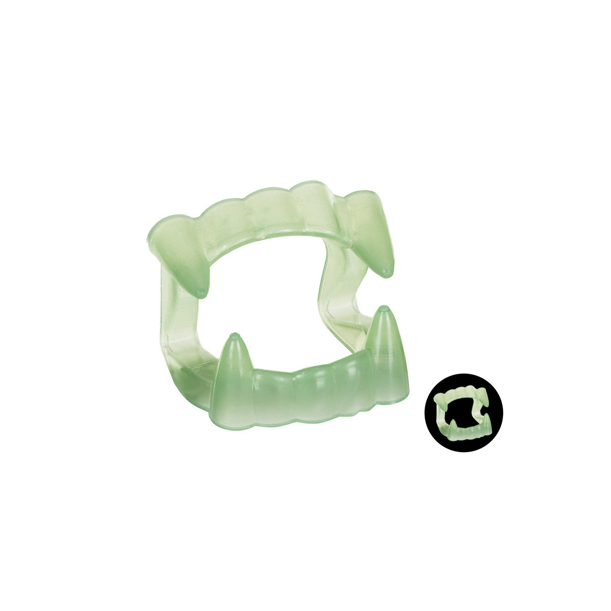 Glow-in-the-dark vampire teeth Glow-in-the-dark vampire teeth