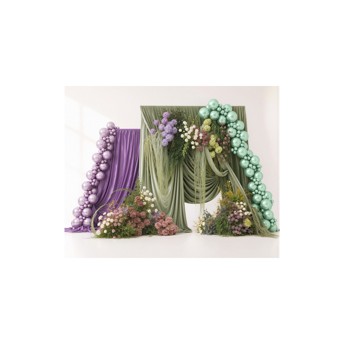 Glossy Balloons 30cm, bottle green (1 pkt / 10 pc.) Glossy Balloons 30cm, bottle green (1 pkt / 10 pc.)