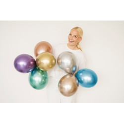 Glossy Balloons 30cm, bottle green (1 pkt / 10 pc.) Glossy Balloons 30cm, bottle green (1 pkt / 10 pc.)