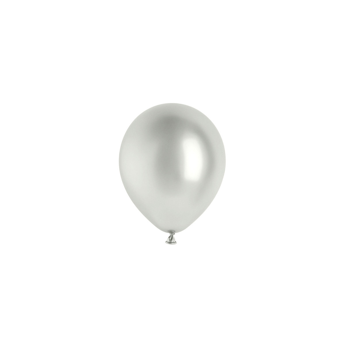 Glossy Balloons 30cm, silver (1 pkt / 10 pc.) Glossy Balloons 30cm, silver (1 pkt / 10 pc.)