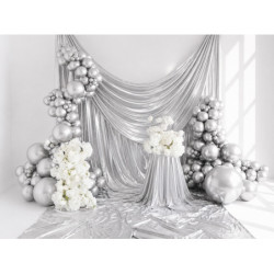 Glossy Balloons 30cm, silver (1 pkt / 10 pc.) Glossy Balloons 30cm, silver (1 pkt / 10 pc.)