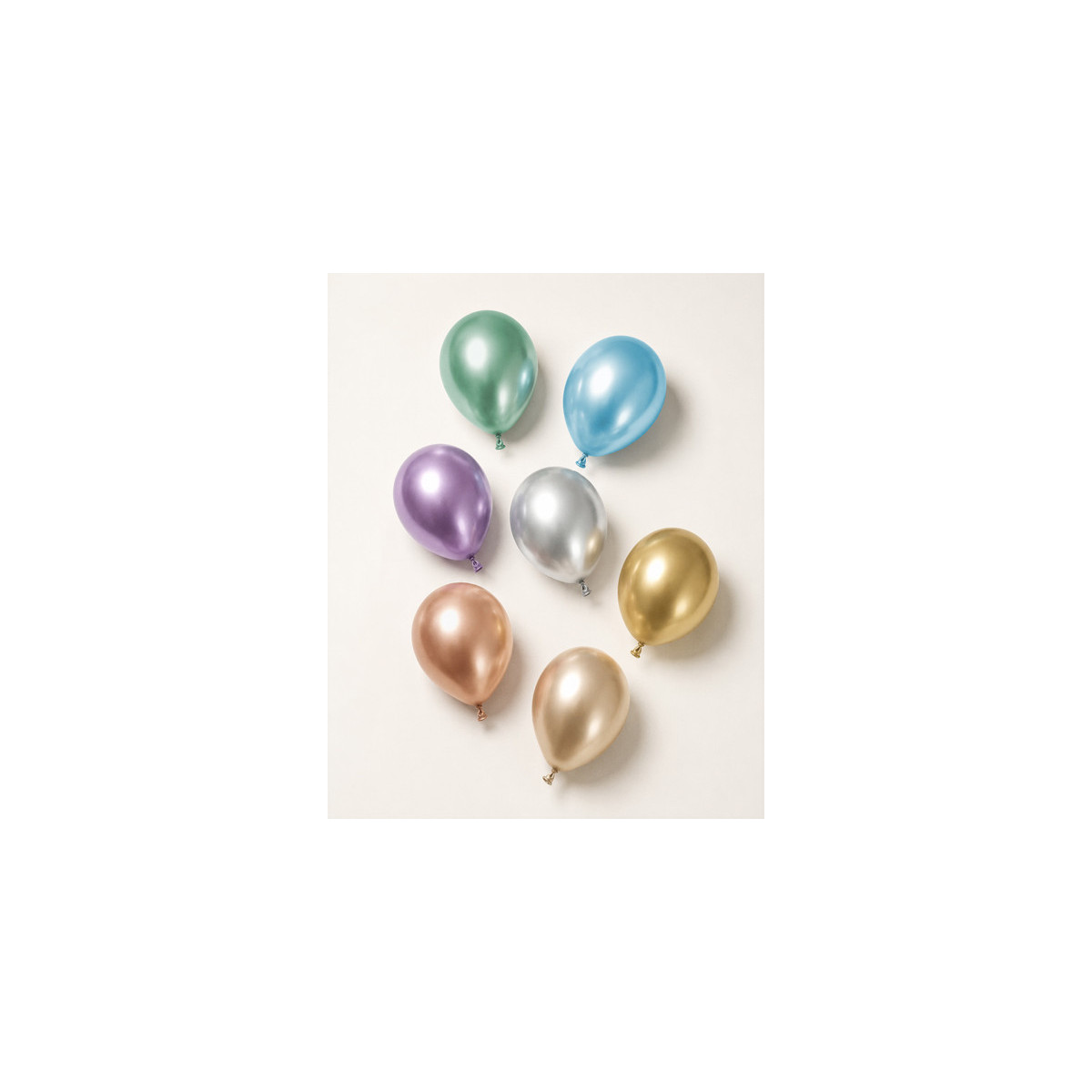 Glossy Balloons 30cm, silver (1 pkt / 10 pc.) Glossy Balloons 30cm, silver (1 pkt / 10 pc.)