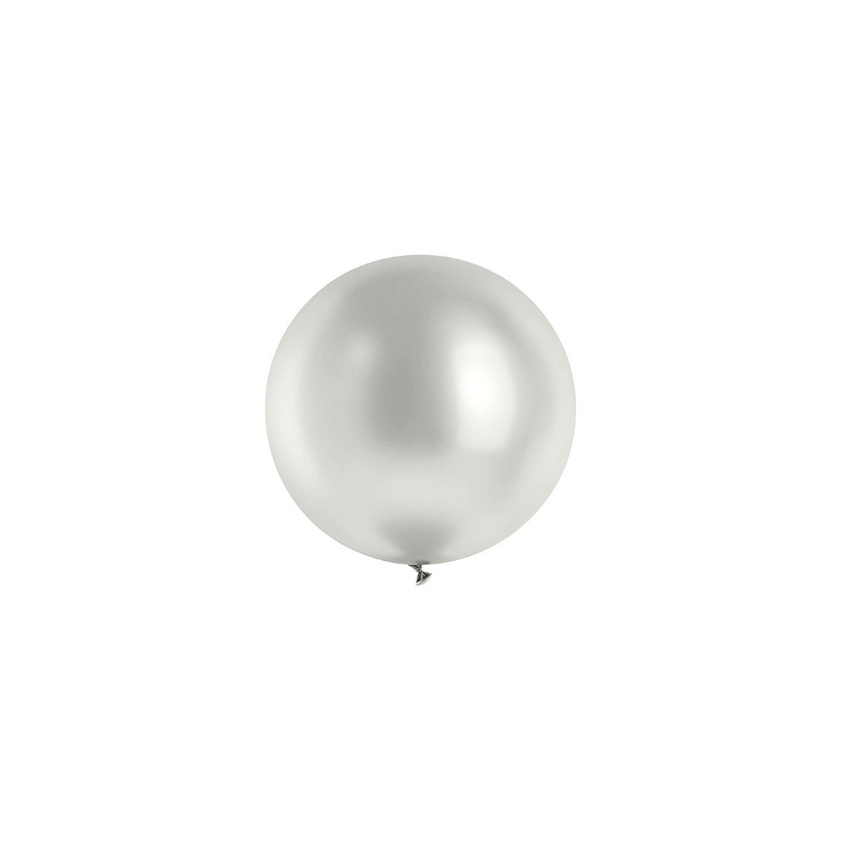 Glossy Balloon 60cm, silver Glossy Balloon 60cm, silver