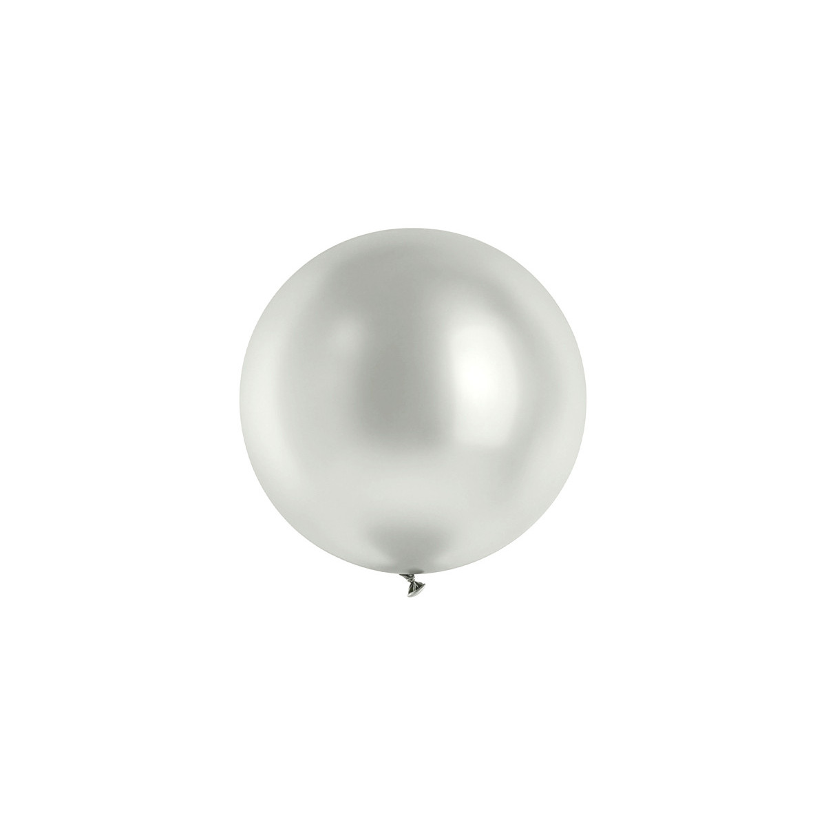 Glossy Balloon 100cm, silver Glossy Balloon 100cm, silver