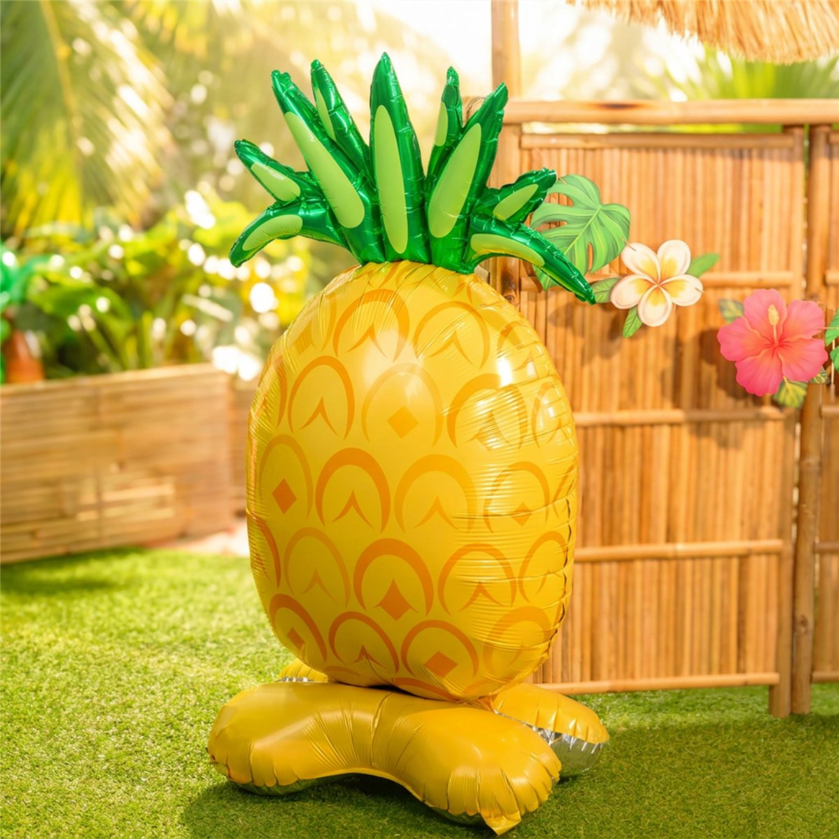 Ananas St&aring;ende folieballon Ananas 63x113x40 cm
