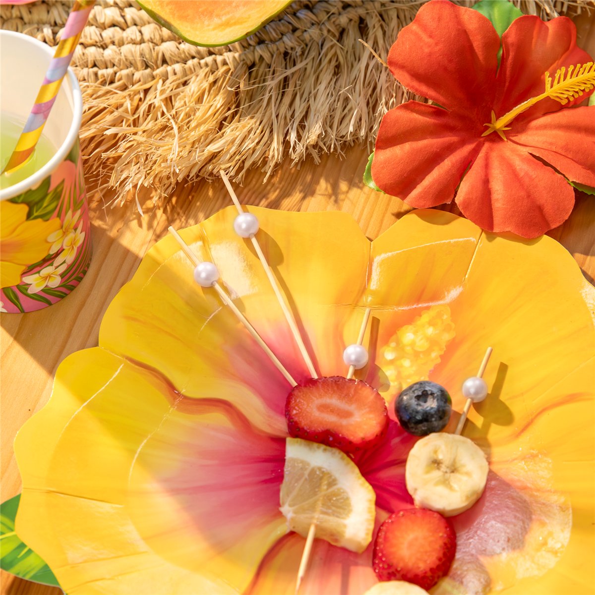 25 stk. Cocktailpinde Snacksticks Perlekugler