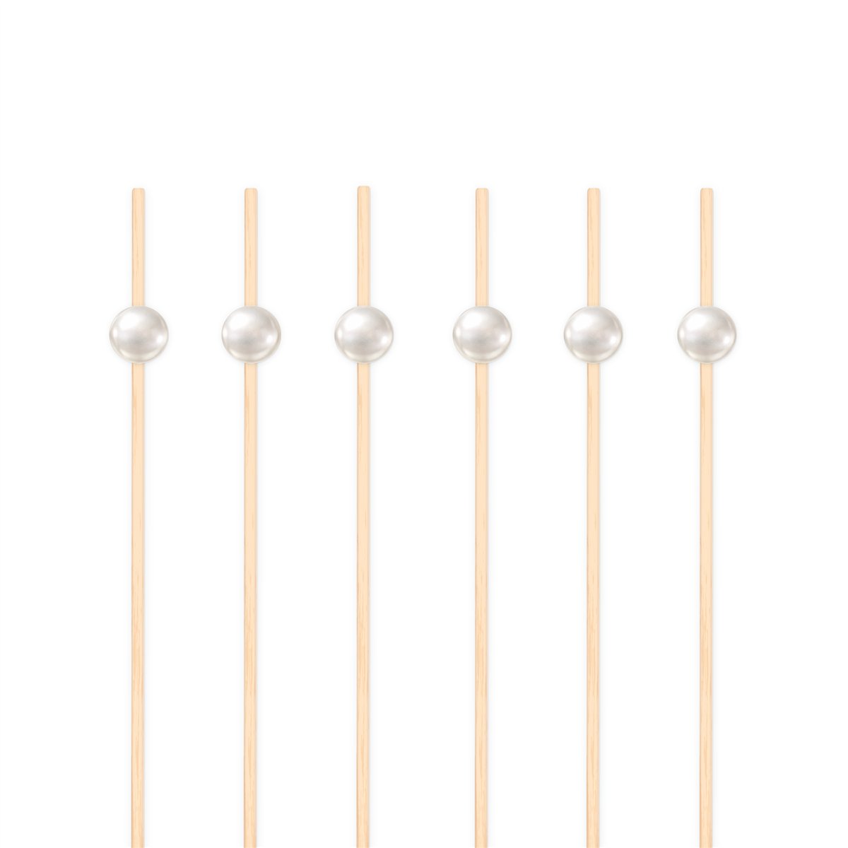 25 stk. Cocktailpinde Snacksticks Perlekugler