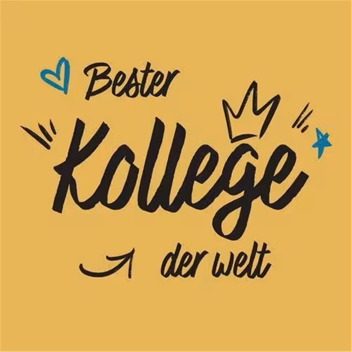 20 stk. Servietter "Beste Kollegin der Welt" fersken 33x33 cm 20 stk. Servietter "Beste Kollegin der Welt" fersken 33x33 cm