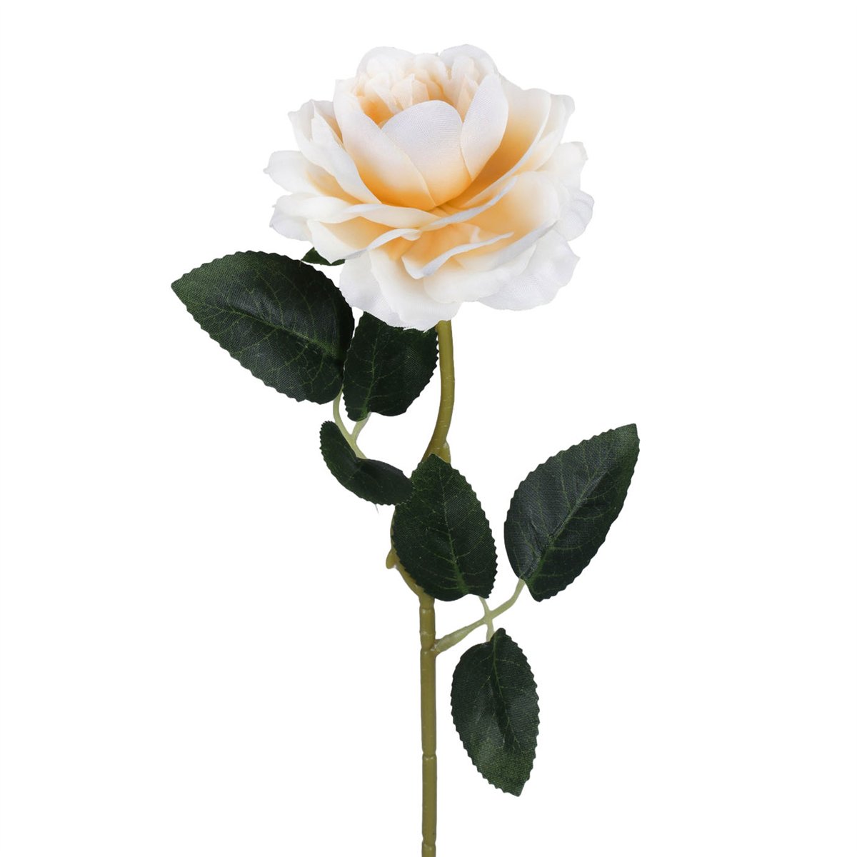 Kunstig pæonrose Fersken farvede plastik 43 cm smuk dekoration til bryllup og konfirmation Kunstig pæonrose Fersken farvede plastik 43 cm smuk dekoration til bryllup og konfirmation