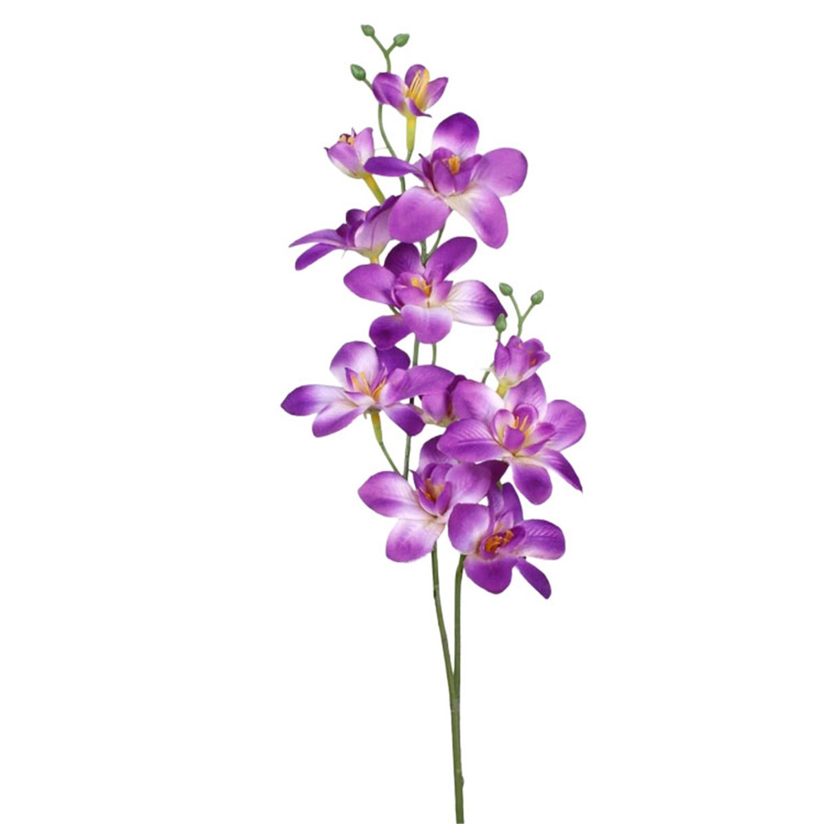 Kunstig satinorkidé lilla 50 cm Kunstig satinorkidé lilla 50 cm