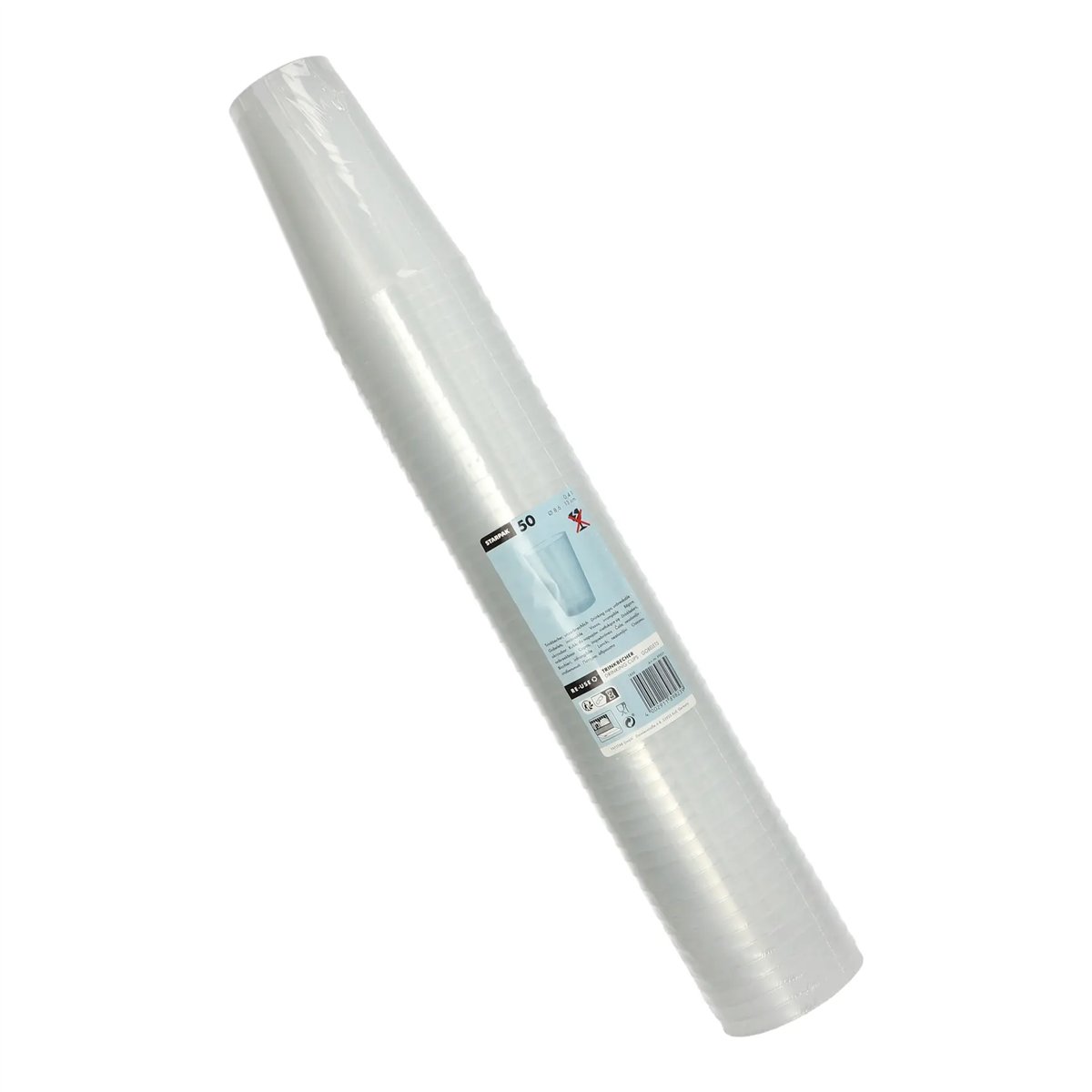 50 stk. Uknuselige Drikkeglas Genbruglige 400 ml 50 stk. Uknuselige Drikkeglas Genbruglige 400 ml