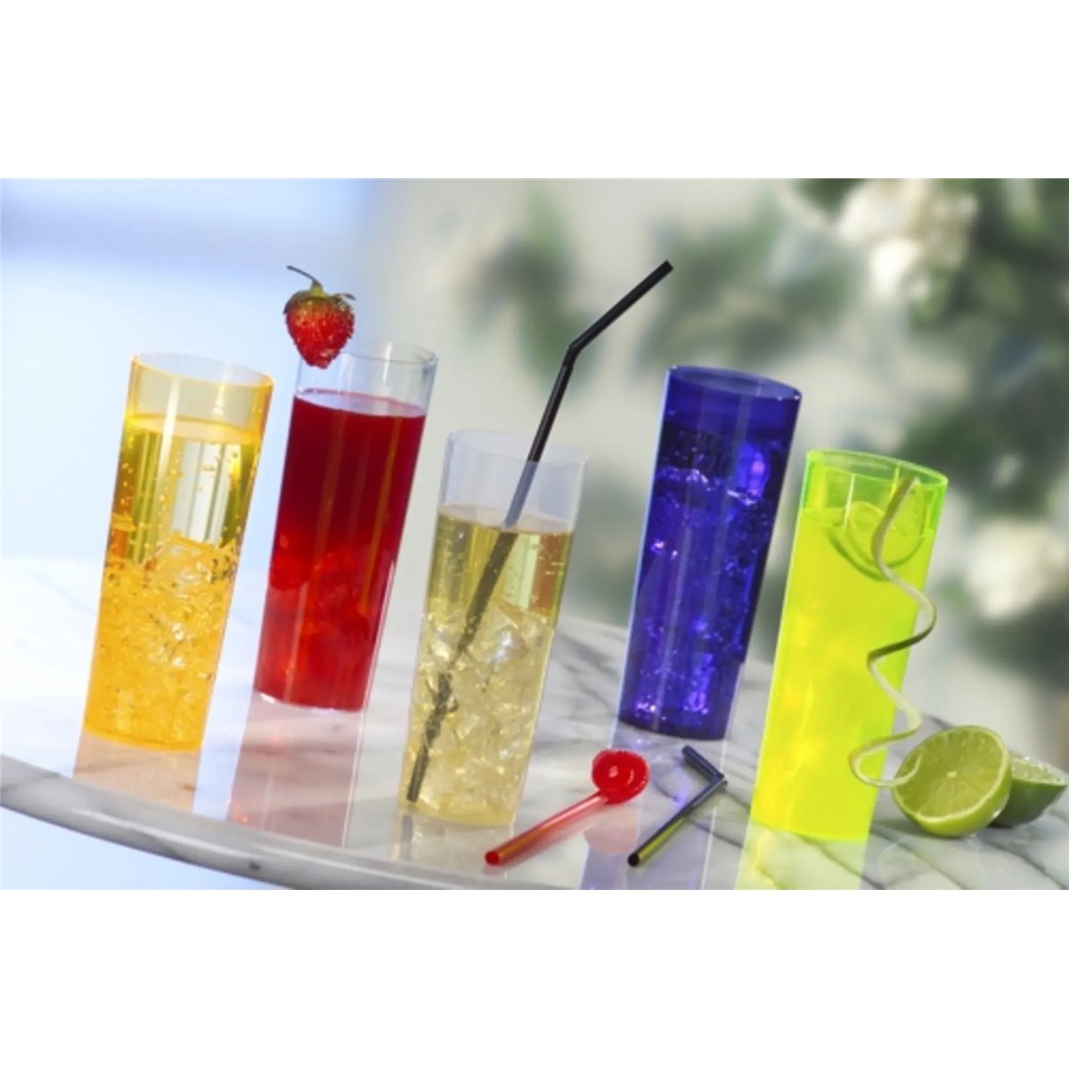10 stk. Highballglas Gennemsigtig PP 0,3 l uknuselige 10 stk. Highballglas Gennemsigtig PP 0,3 l uknuselige