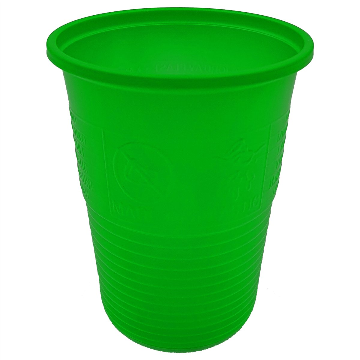 100 stk. Plastbæger Grøn 200 ml 100 stk. Plastbæger Grøn 200 ml