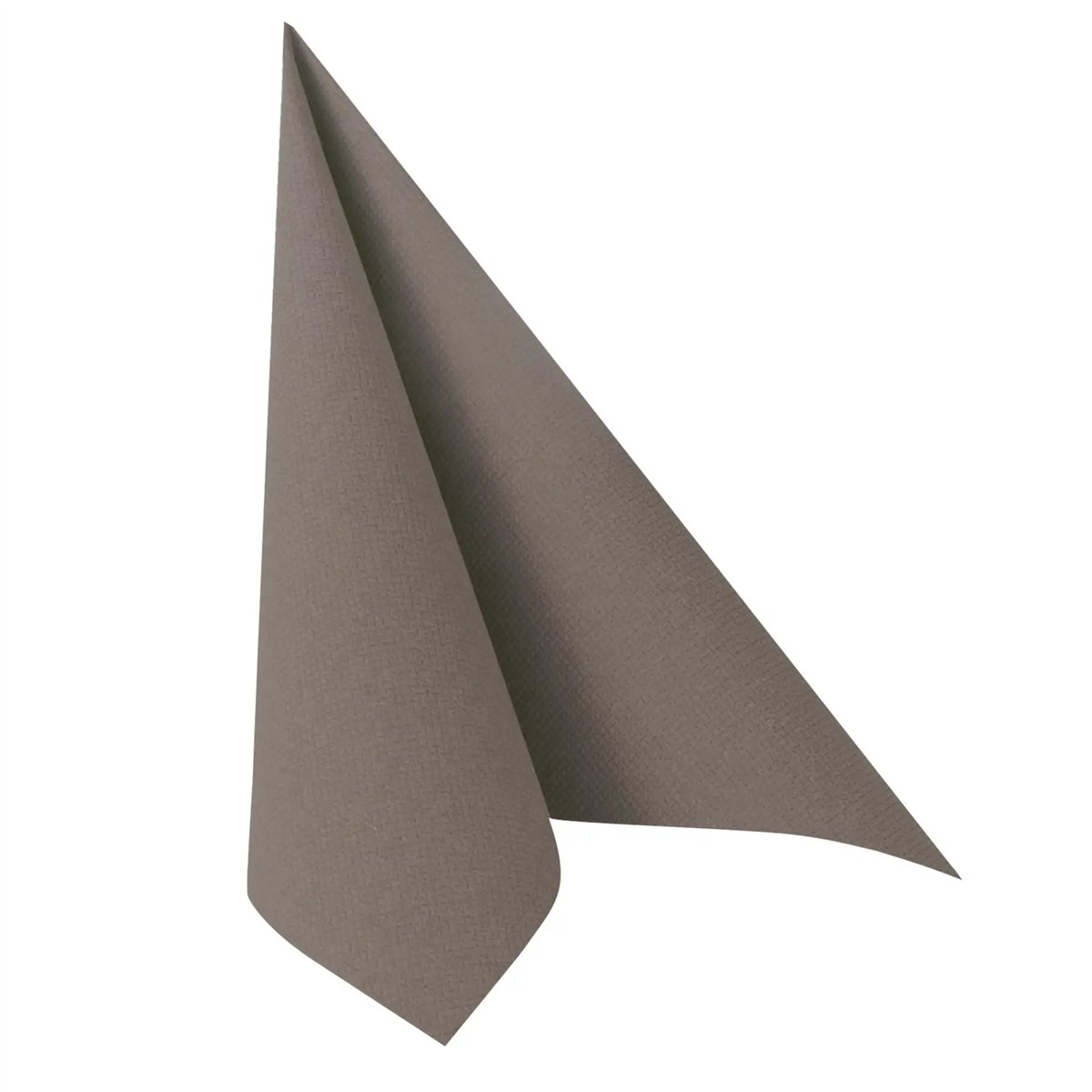 50 stk. Middagsservietter Grå Airlaid 40x40 cm 50 stk. Middagsservietter Grå Airlaid 40x40 cm