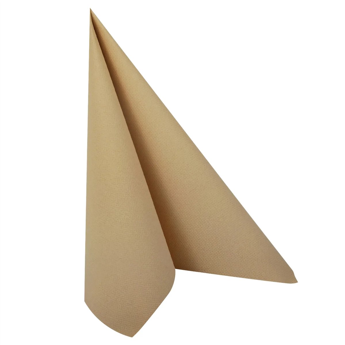 50 stk. Middagsservietter Sandfarvede Airlaid 40x40 cm 50 stk. Middagsservietter Sandfarvede Airlaid 40x40 cm