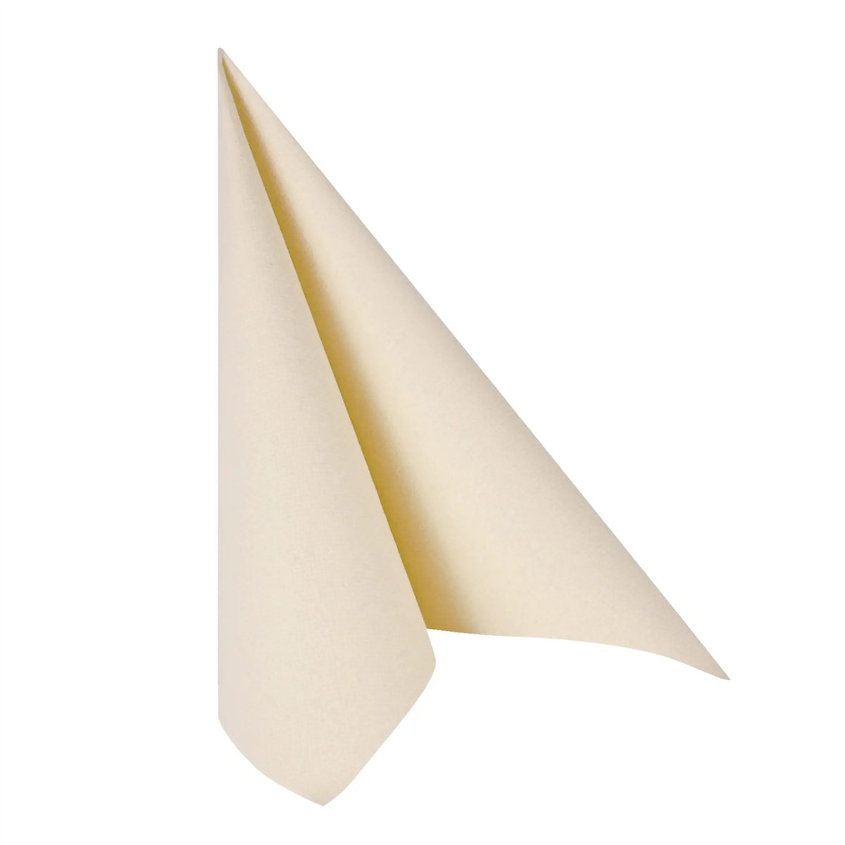 50 stk. Middagsservietter Champagne creme Airlaid 40x40 cm 50 stk. Middagsservietter Champagne creme Airlaid 40x40 cm